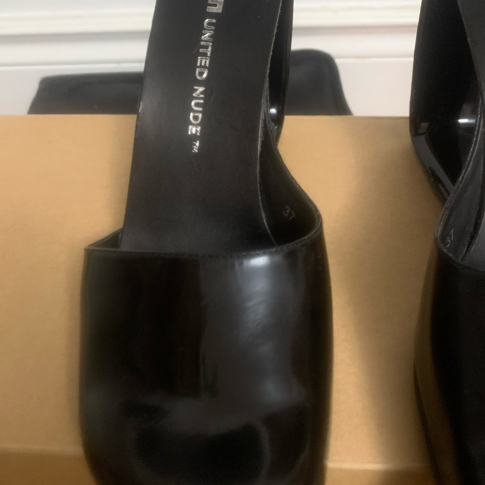 United Nude Black Mobius High with dust bags and box - Picture 3 of 11